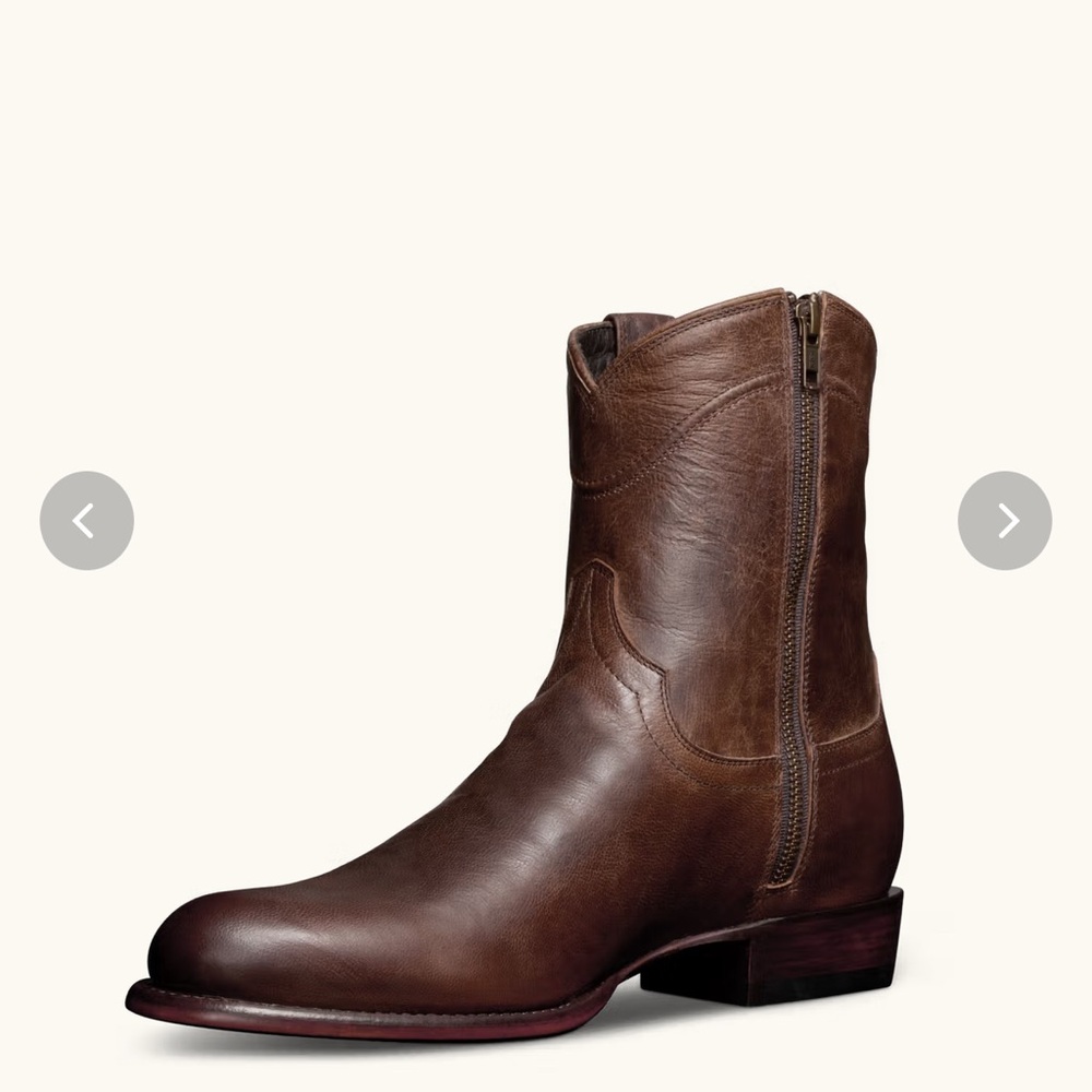 Tecovas “The Dean” Cafe Leather Men's Boots 9.5D